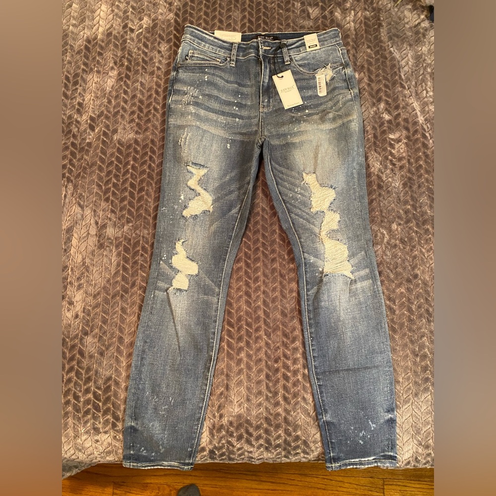 Judy Blue Skinny Fit Denim Jeans